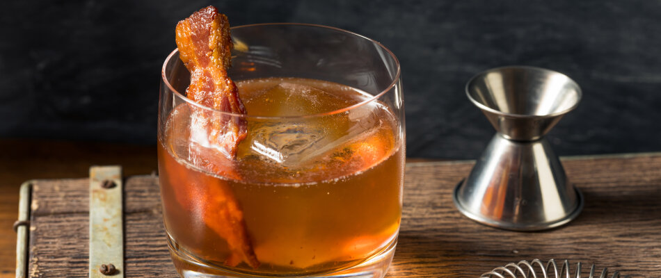 Bacon Old Fashioned drink-recept